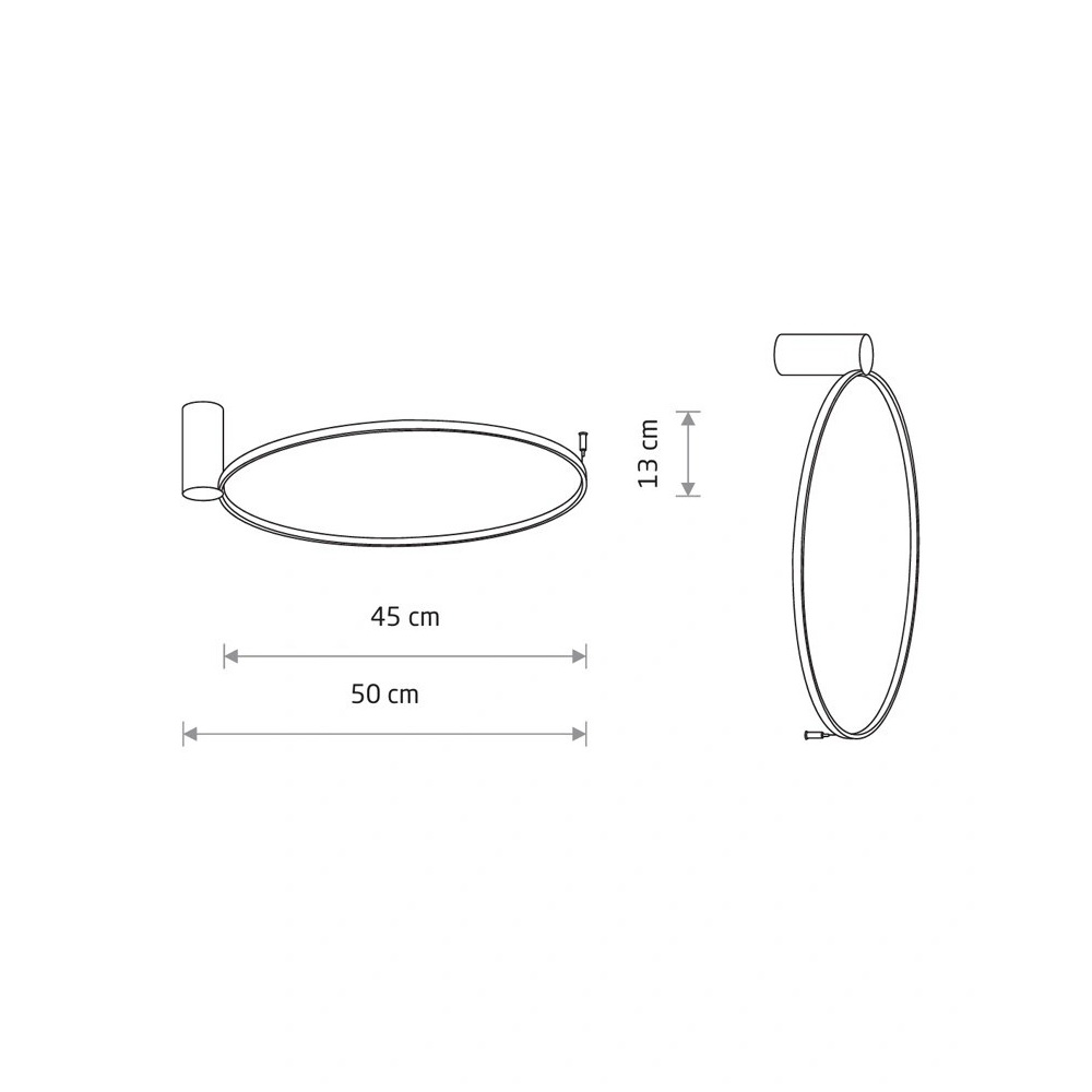 Світильник стельовий Nowodvorski Circolo LED S 1x18W 4000K 600Lm IP20 чорний ( 10930 ) Світильник стельовий Nowodvorski Circolo LED S 1x18W 4000K 600Lm IP20 чорний ( 10930 )