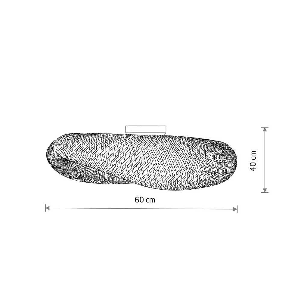 Світильник стельовий Nowodvorski Havana M E27 1x25W IP20 бежевий ( 11171 ) Світильник стельовий Nowodvorski Havana M E27 1x25W IP20 бежевий ( 11171 )
