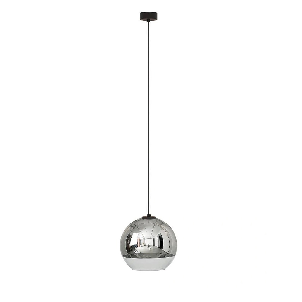 Світильник підвісний Nowodvorski Globe Plus M E27 1x25W IP20 хром ( 7606 ) Світильник підвісний Nowodvorski Globe Plus M E27 1x25W IP20 хром ( 7606 )