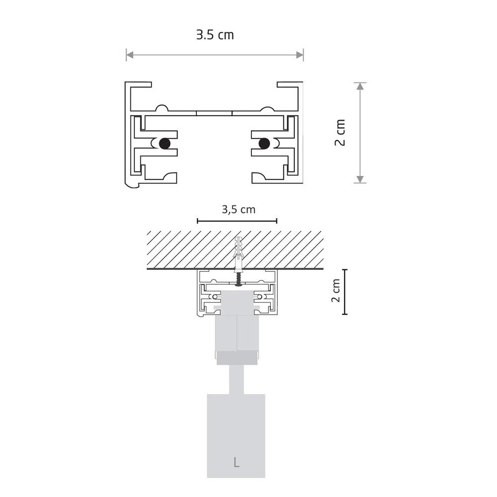 Шинопровод Nowodvorski Profile Track 1м IP20 черный ( 9448 ) Шинопровод Nowodvorski Profile Track 1м IP20 черный ( 9448 )