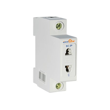 Розетка EcoHome 1-на б/з SC2P (ECO080010001)