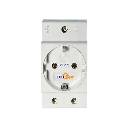 Розетка EcoHome 1-на с/з SC 2PE (ECO080010002)