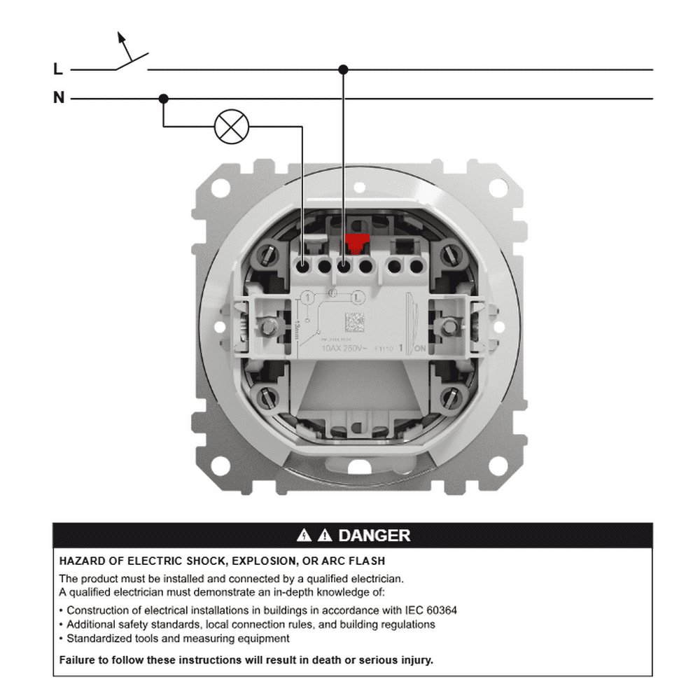 Вимикач Schneider Sedna Design чорний 1кл IP44 ( SDD214101 ) Вимикач Schneider Sedna Design чорний 1кл IP44 ( SDD214101 )