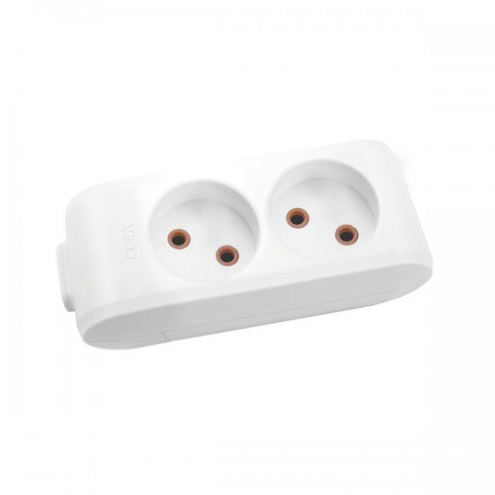 Колодка VIKO Multi-Let 2-на без заземления ( 90112200 ) Колодка VIKO Multi-Let 2-на без заземления ( 90112200 )