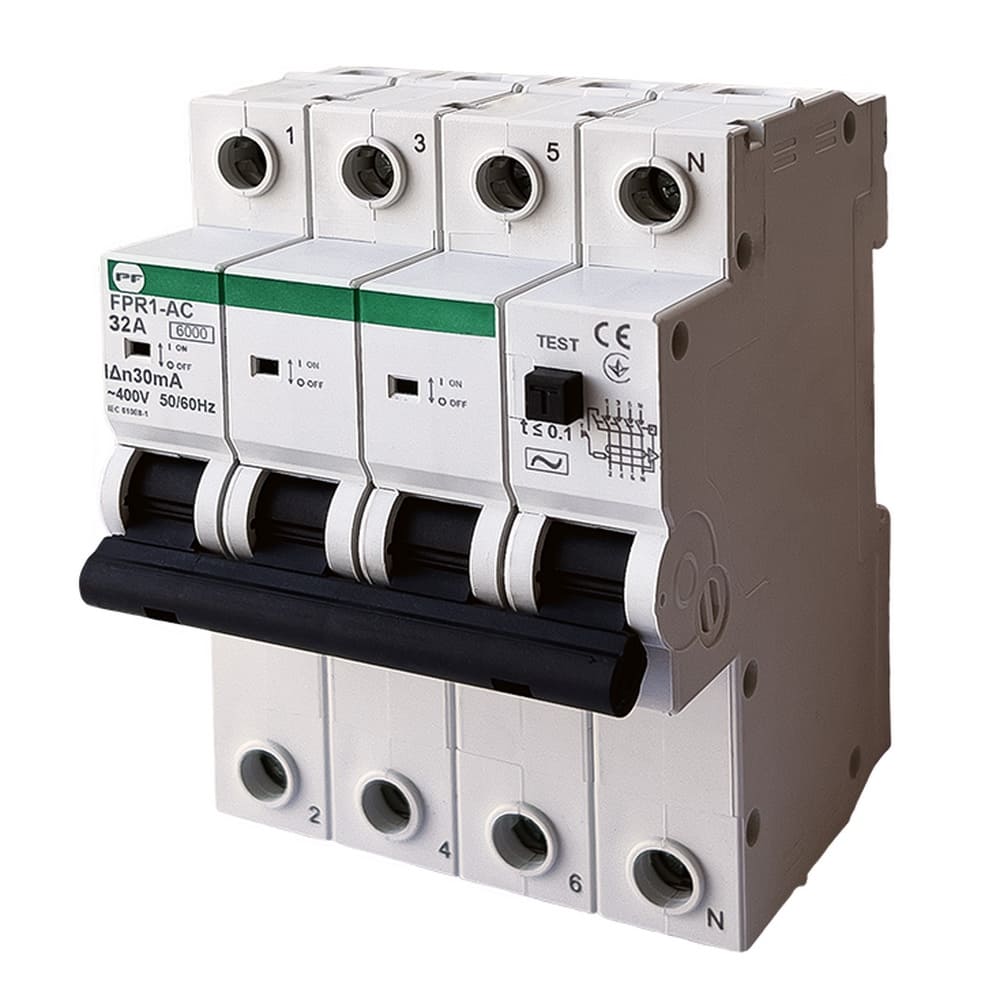 Реле захисного відключення FPR1-AC 4/32А 30 мА Промфактор ( FPR14032030AC ) Реле захисного відключення FPR1-AC 4/32А 30 мА Промфактор ( FPR14032030AC )