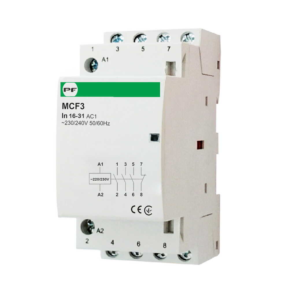 Контактор модульний MCF3 16-31 4P Промфактор ( MCF31631230 ) Контактор модульний MCF3 16-31 4P Промфактор ( MCF31631230 )