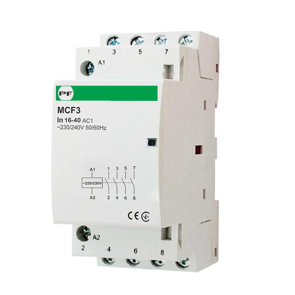 Контактор модульний MCF3 16-40 4P Промфактор ( MCF31640230 ) Контактор модульний MCF3 16-40 4P Промфактор ( MCF31640230 )