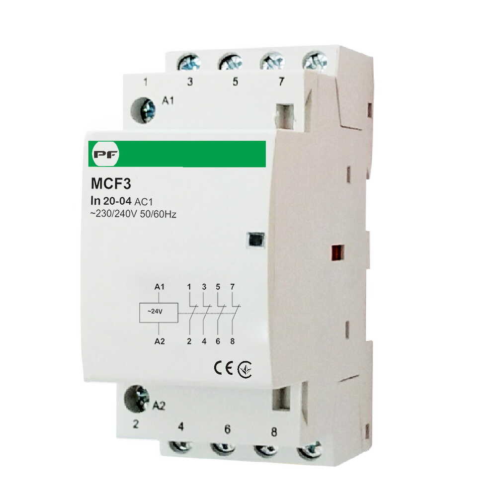 Контактор модульний MCF3 20-04 4P 24V Промфактор ( MCF32004024 ) Контактор модульний MCF3 20-04 4P 24V Промфактор ( MCF32004024 )
