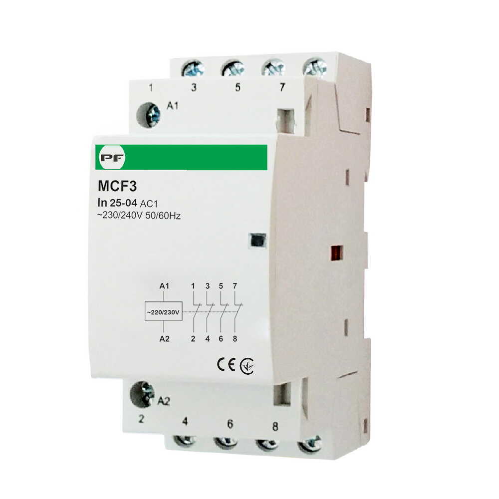 Контактор модульний MCF3 25-04 4P Промфактор ( MCF32504230 )