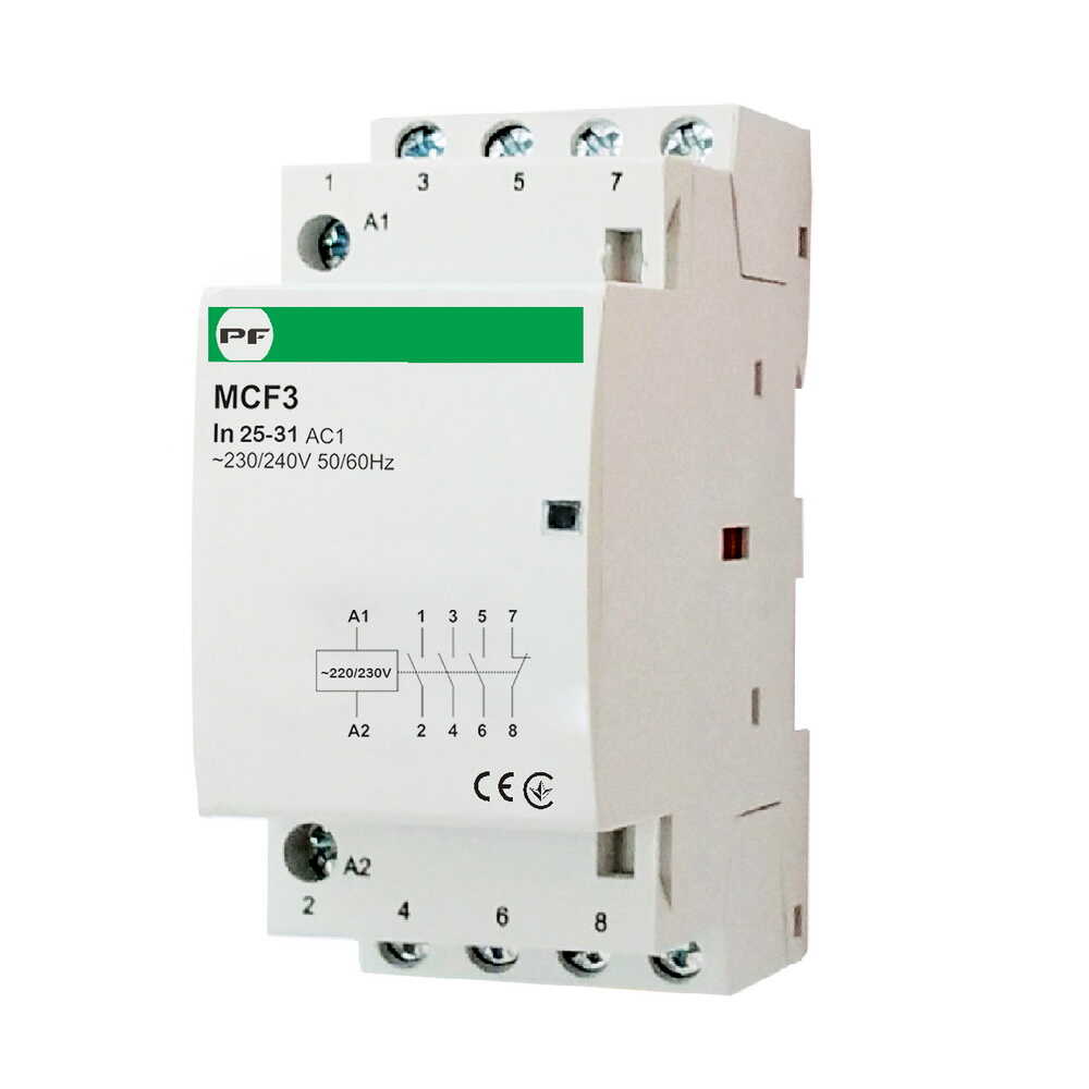 Контактор модульний MCF3 25-31 4P Промфактор ( MCF32531230 ) Контактор модульний MCF3 25-31 4P Промфактор ( MCF32531230 )