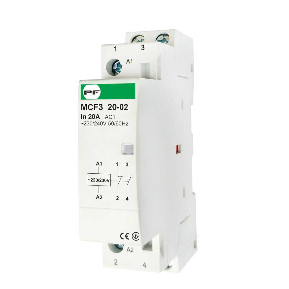 Контактор модульний MCF3 20-02 2P Промфактор ( MCF32002230 )