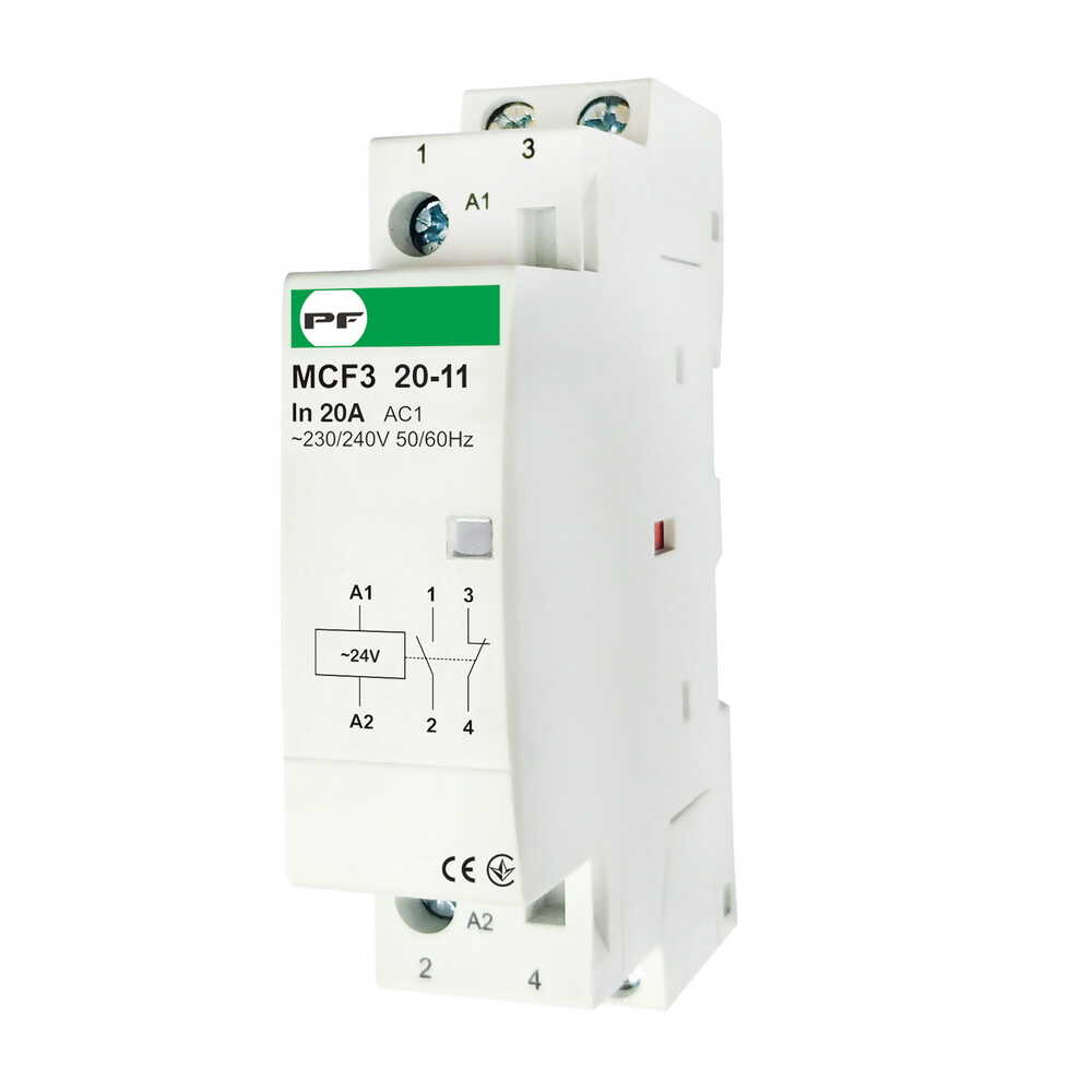 Контактор модульний MCF3 20-11 2P 24V Промфактор ( MCF32011024 ) Контактор модульний MCF3 20-11 2P 24V Промфактор ( MCF32011024 )