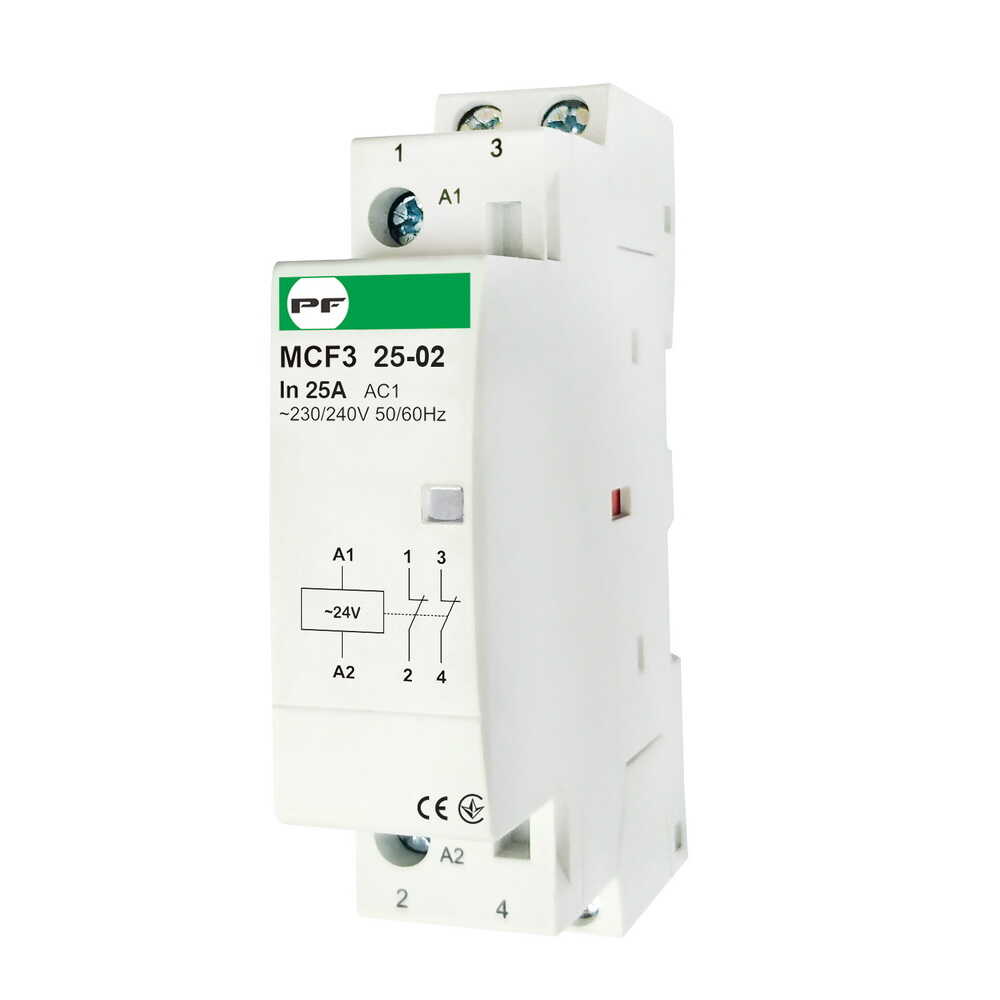 Контактор модульний MCF3 25-02 2P 24V Промфактор ( MCF32502024 ) Контактор модульний MCF3 25-02 2P 24V Промфактор ( MCF32502024 )