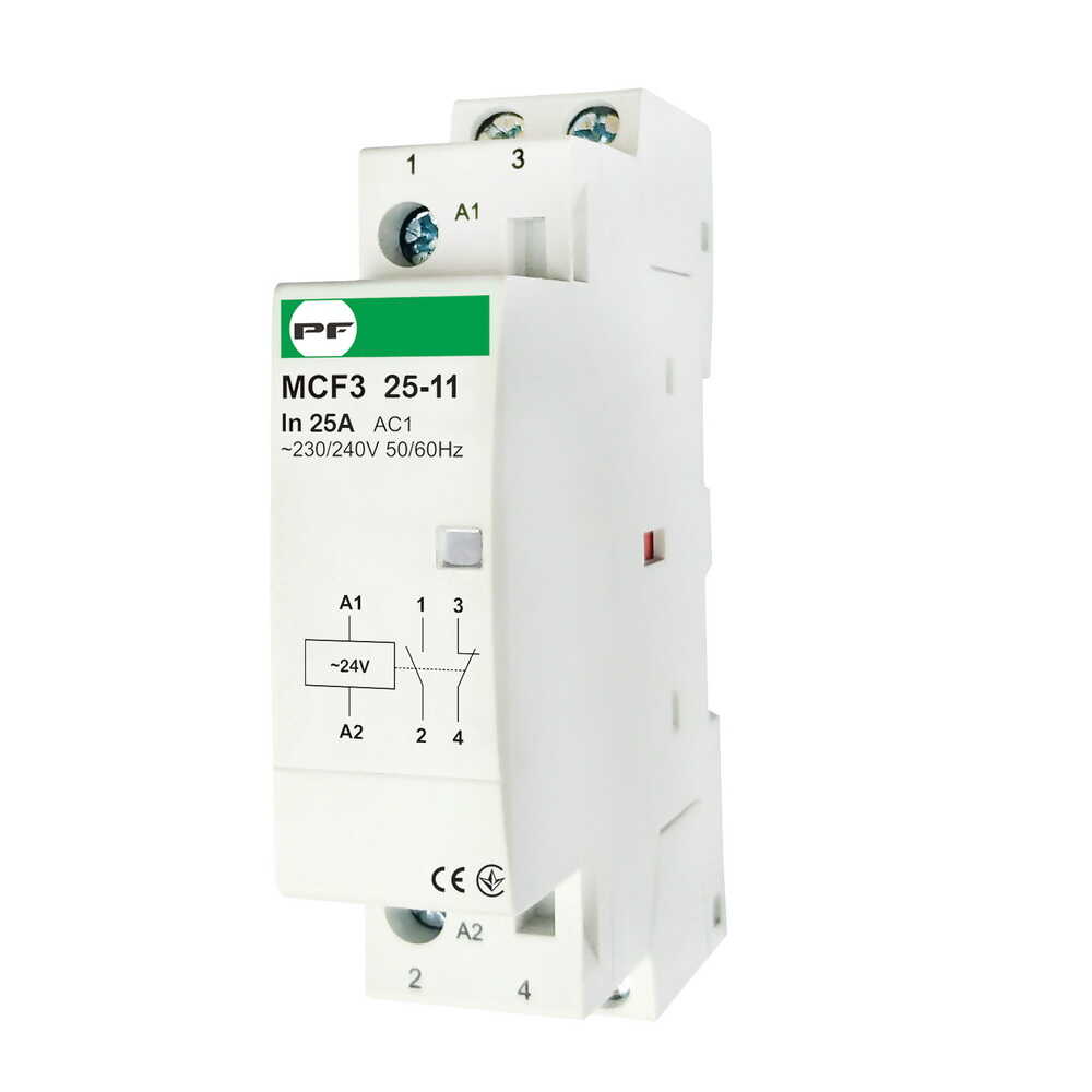 Контактор модульний MCF3 25-11 2P 24V Промфактор ( MCF32511024 ) Контактор модульний MCF3 25-11 2P 24V Промфактор ( MCF32511024 )