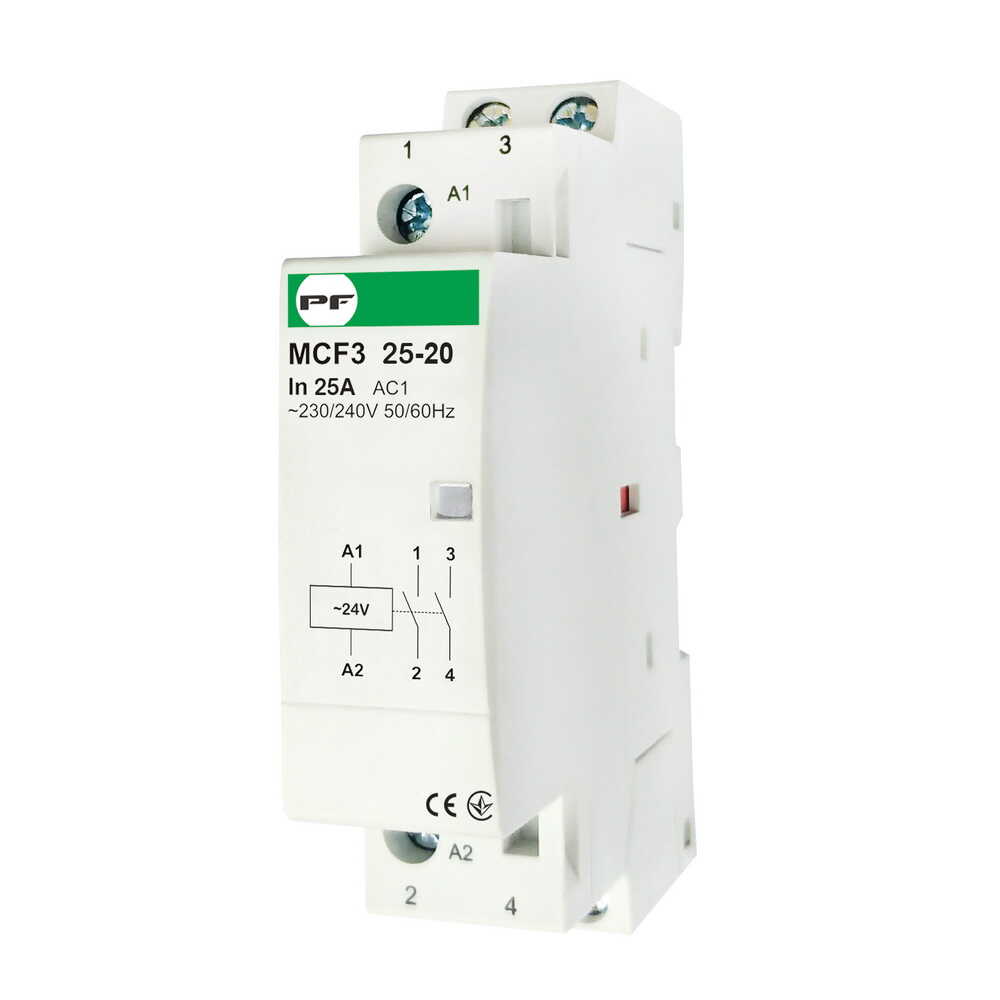 Контактор модульний MCF3 25-20 2P 24V Промфактор ( MCF32520024 ) Контактор модульний MCF3 25-20 2P 24V Промфактор ( MCF32520024 )