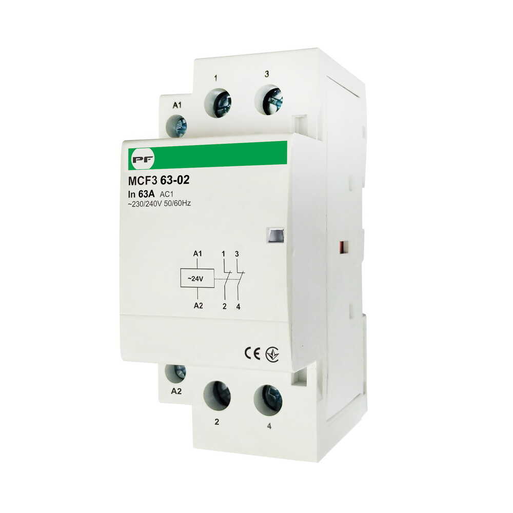 Контактор модульний MCF3 63-02 2P 24V Промфактор ( MCF36302024 ) Контактор модульний MCF3 63-02 2P 24V Промфактор ( MCF36302024 )