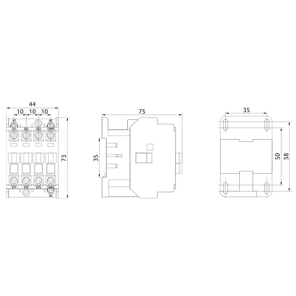 Магнитный пускатель FC1 6A 24V Промфактор ( FC10006024 )