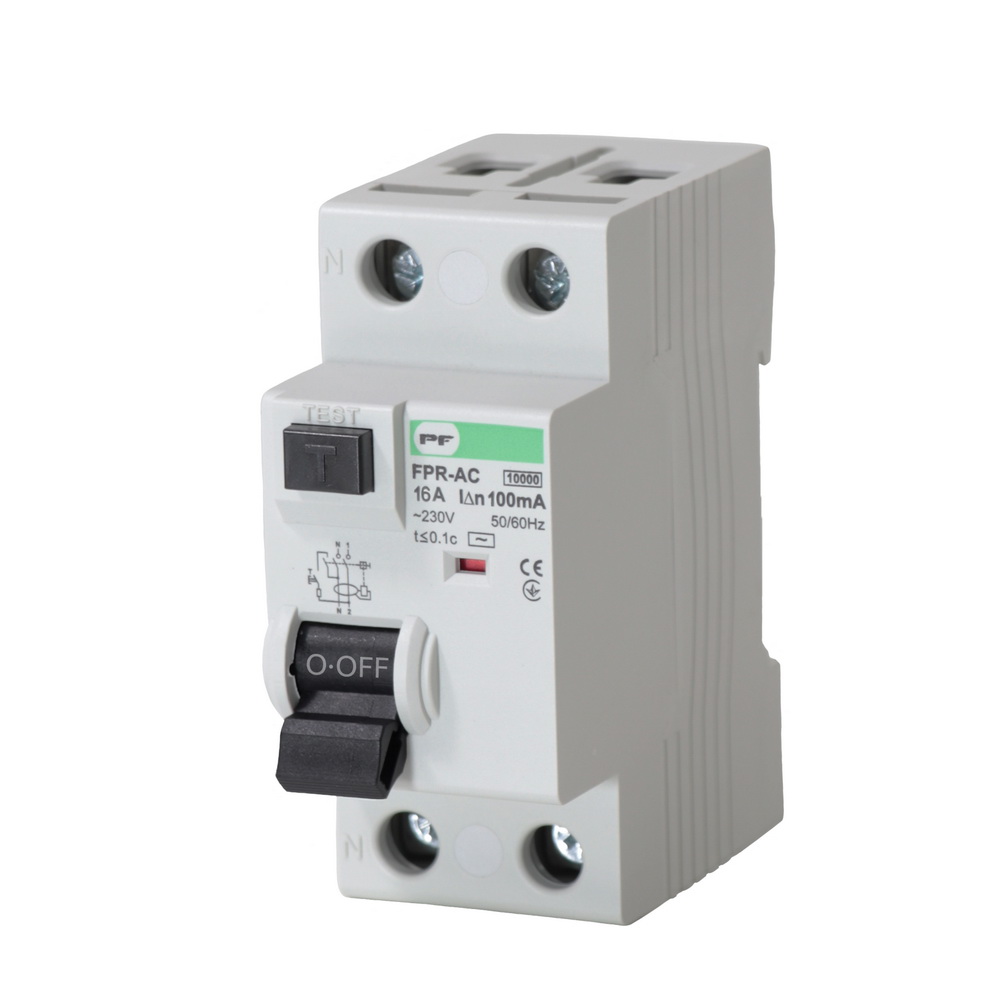 Реле захисного відключення FPR-AC 16А/0,3A 2P АС 10kA Промфактор ( FPR2016300AC ) Реле захисного відключення FPR-AC 16А/0,3A 2P АС 10kA Промфактор ( FPR2016300AC )