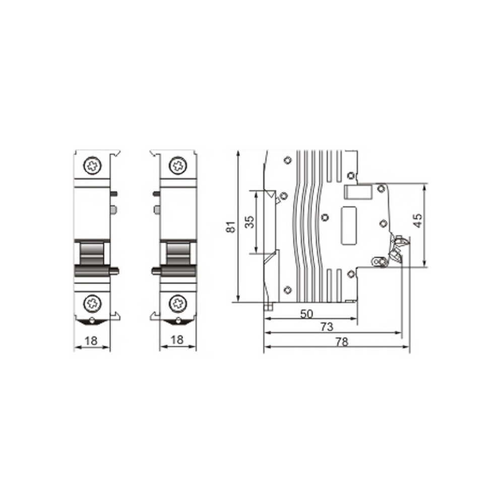 Розчіплювач мін. та макс. напруги F/UV лівий 230V Промфактор ( F/UV230L )
