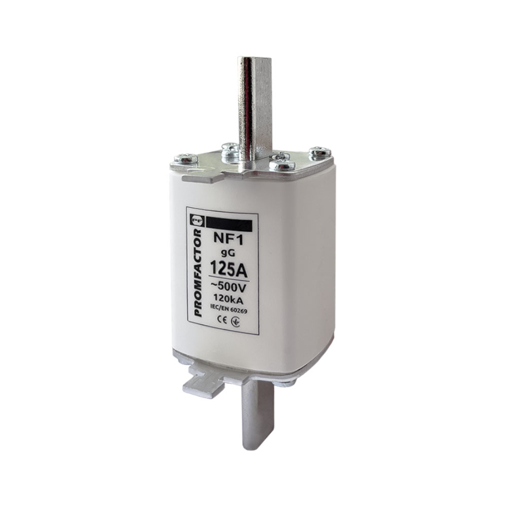 Запобіжник NF1.125A 500V 120kA Промфактор ( NF1125 ) Запобіжник NF1.125A 500V 120kA Промфактор ( NF1125 )