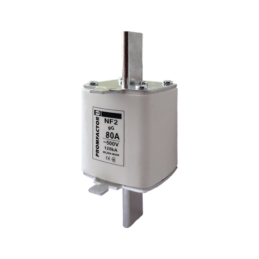 Запобіжник NF2.80A 500V 120kA Промфактор ( NF280 ) Запобіжник NF2.80A 500V 120kA Промфактор ( NF280 )