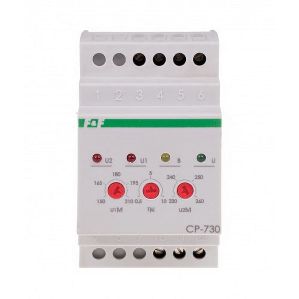 Реле напруги 3ф 10А CP-730 F&F ( CP-730 )