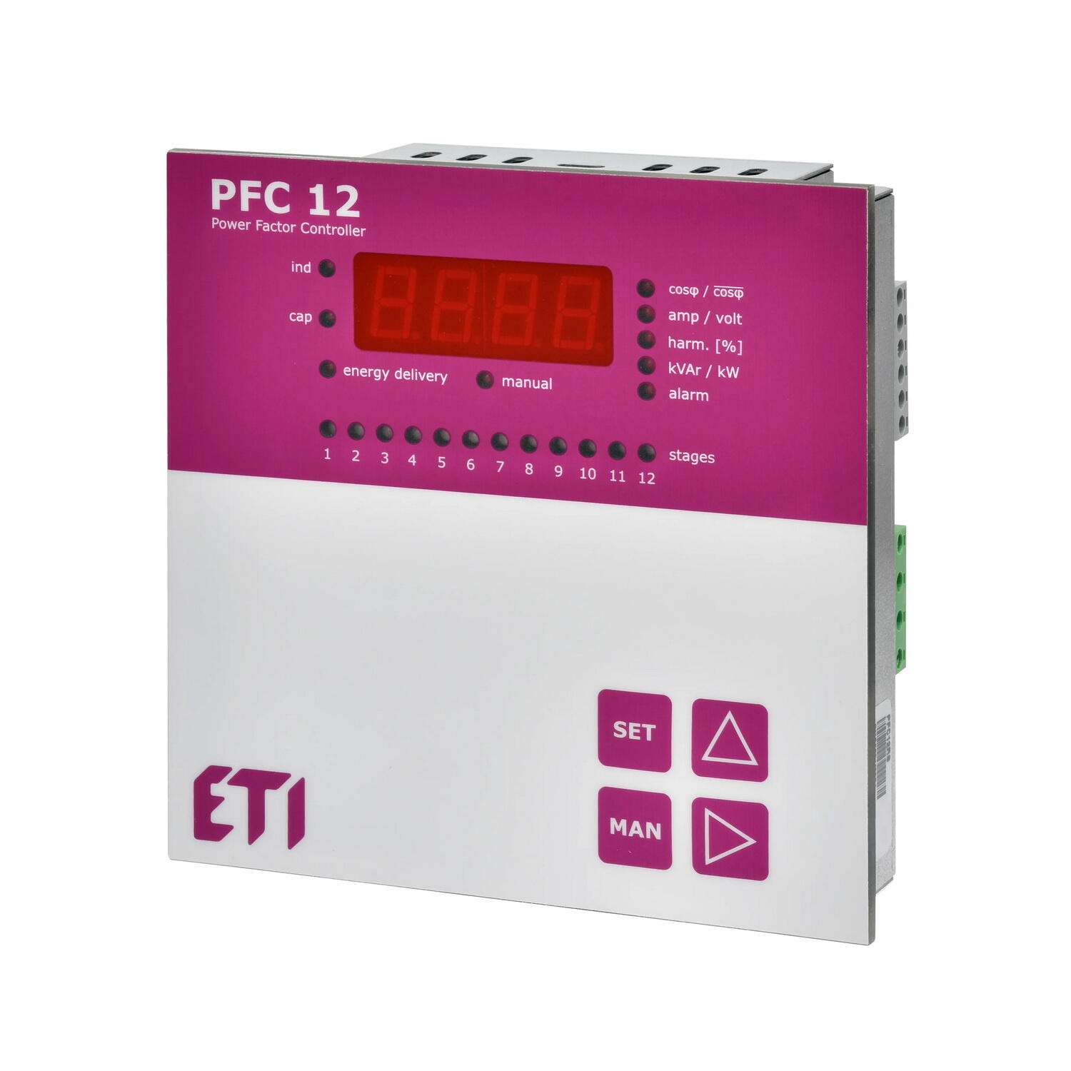 Регулятор реактивної потужності 1-фазний PFC-12RS ЕТІ ( 4656907 ) Регулятор реактивної потужності 1-фазний PFC-12RS ЕТІ ( 4656907 )