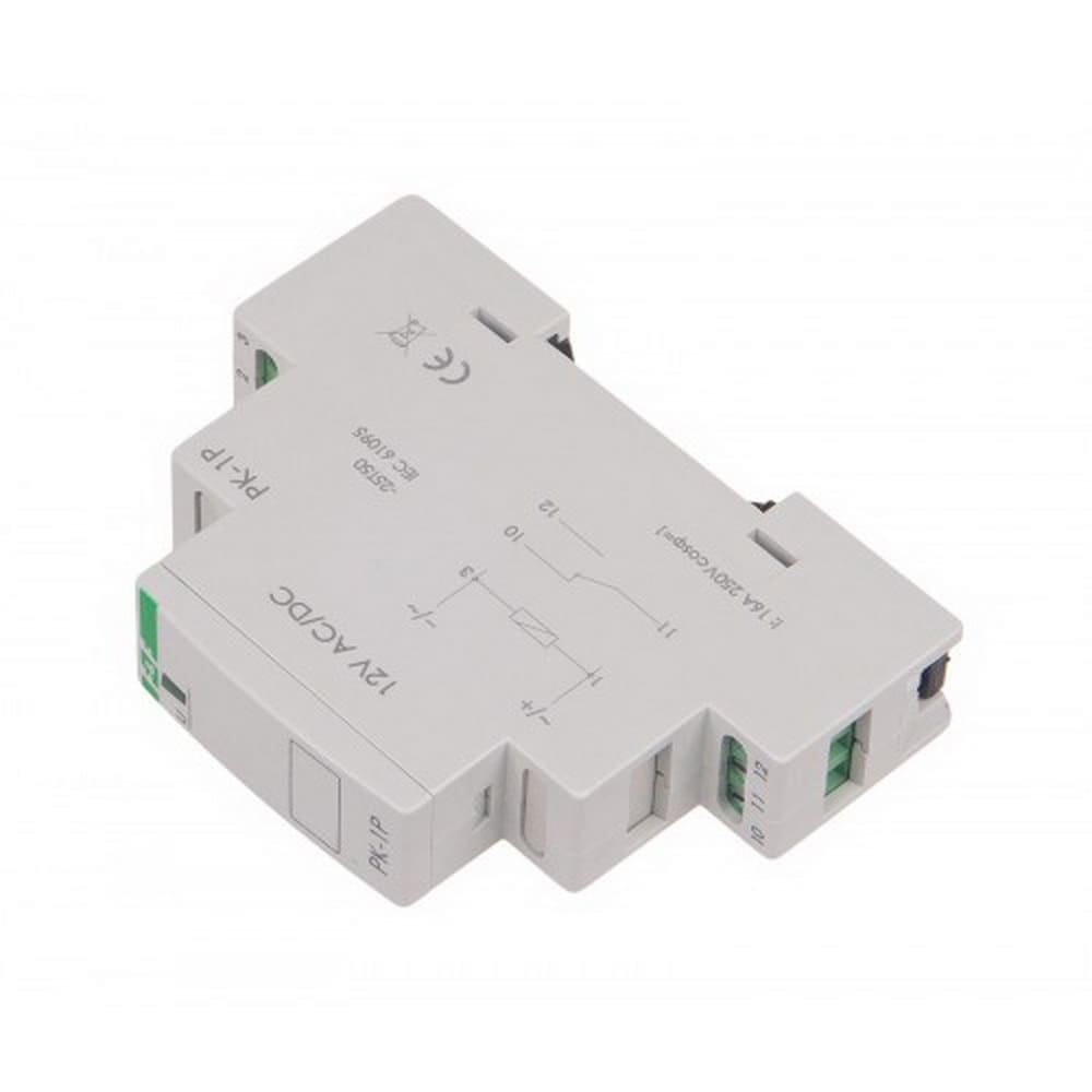 Реле проміжне PK-1P 1x16A 12В AC/DC F&F ( PK-1P-12V ) Реле проміжне PK-1P 1x16A 12В AC/DC F&F ( PK-1P-12V )