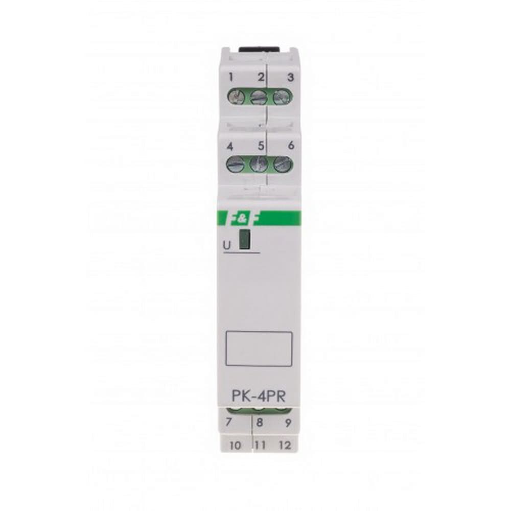 Реле проміжне PK-4PR 2x8A 12В AC/DC F&F ( PK-4PR-12V ) Реле проміжне PK-4PR 2x8A 12В AC/DC F&F ( PK-4PR-12V )