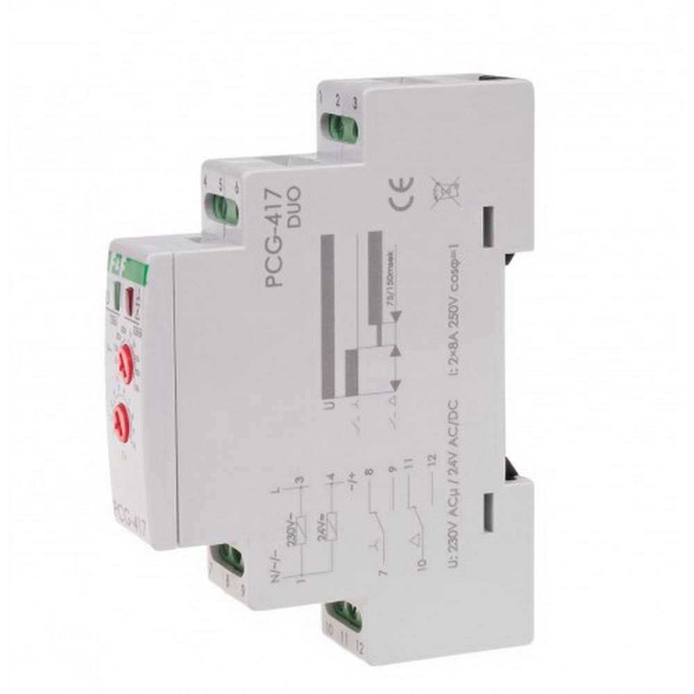Реле часу PCG-417 DUO 8A UNI F&F ( PCG-417 DUO )
