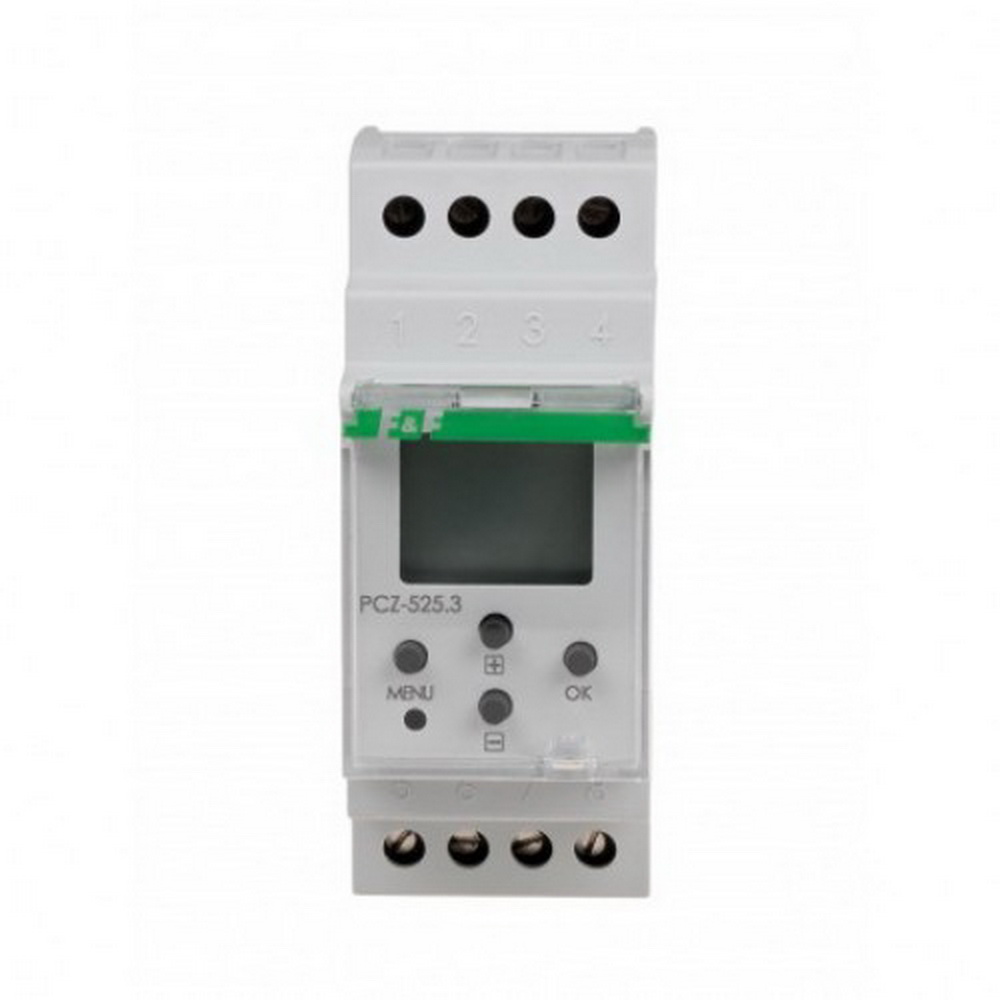 Реле часу PCZ-525.3 16A (астрономічне нічна перерва) NFC F&F ( PCZ-525.3 )