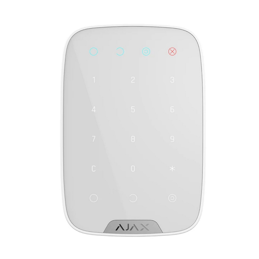 Клавіатура Ajax KeyPad біла ( 8706.12.WH1 )