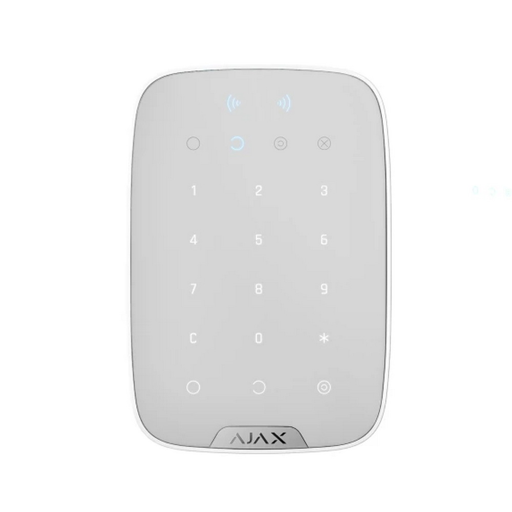 Клавіатура Ajax KeyPad Plus біла ( 26078.83.WH1 )
