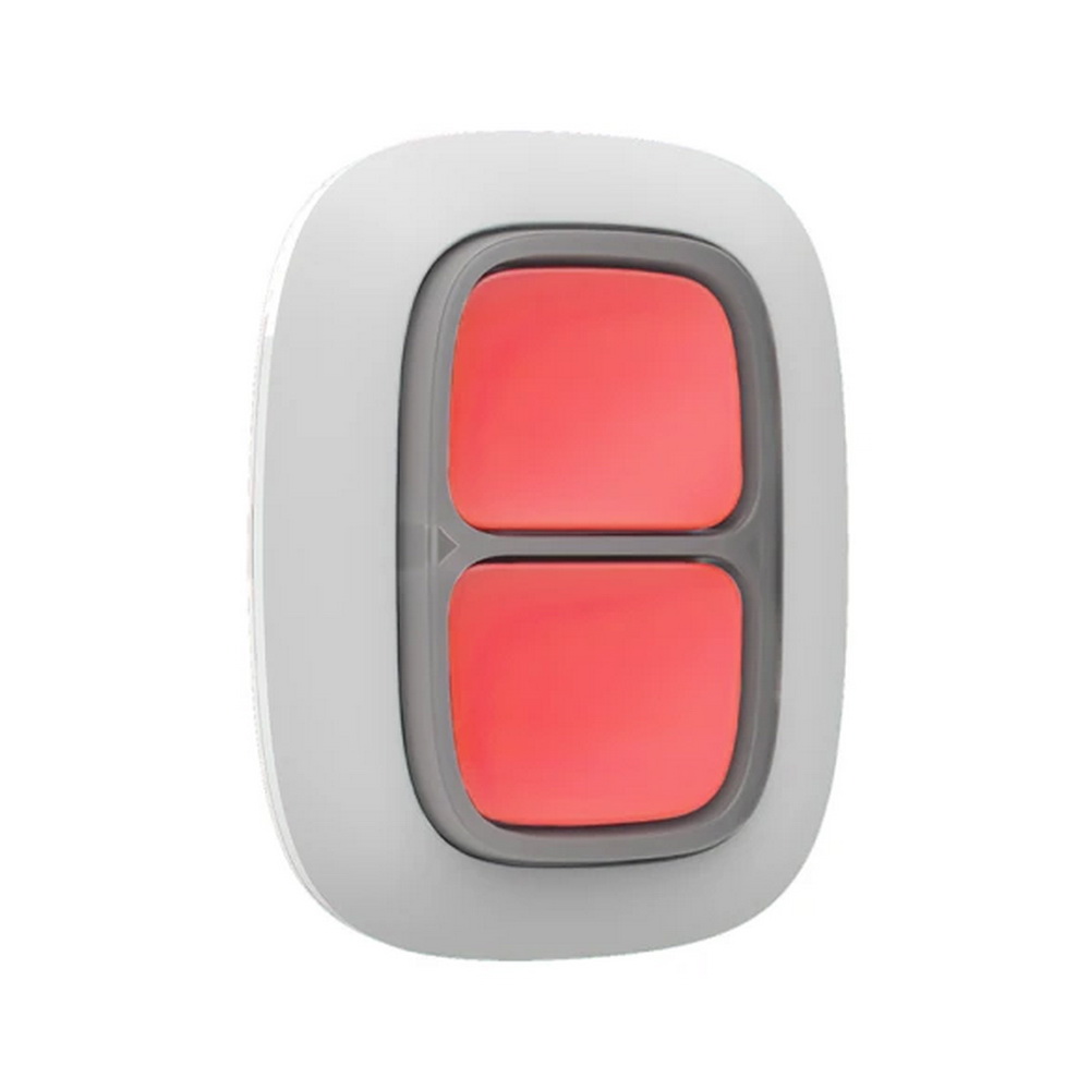 Кнопка тревожная Ajax DoubleButton белая ( 23003.79.WH1 )