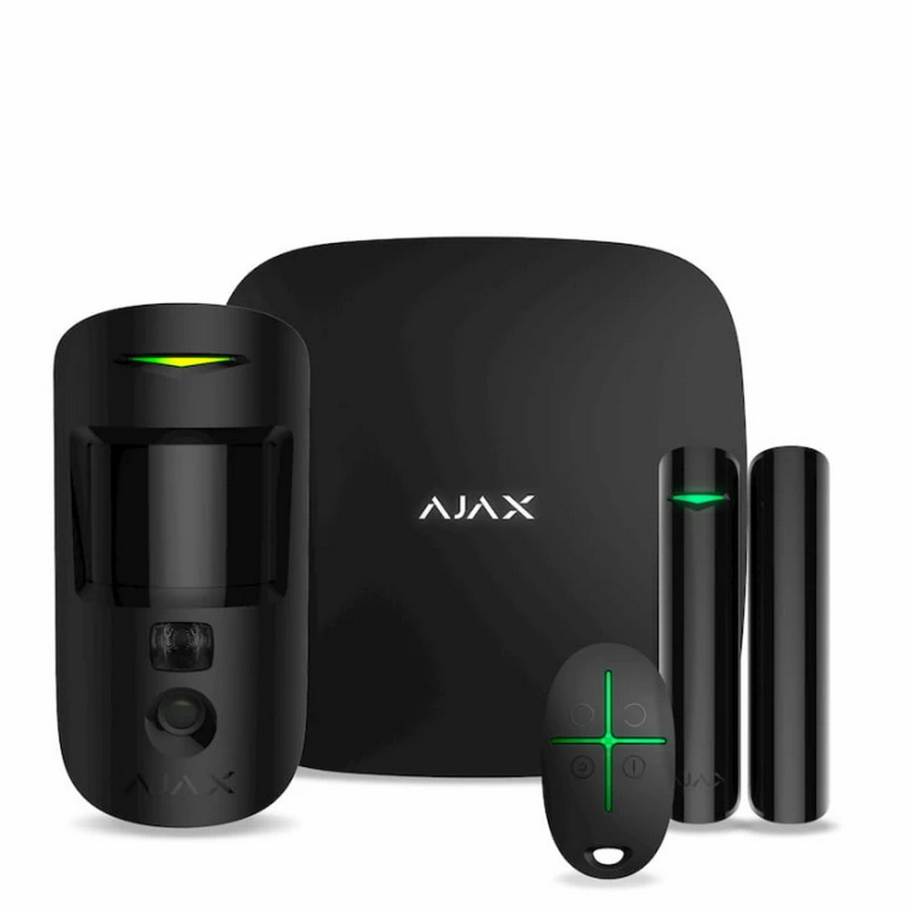 Стартовий комплект Ajax StarterKit Cam чорний ( 25466.58.BL1 )