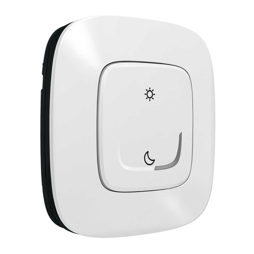 Розумний безпровідний сценарний вимикач "День / Ніч" Valena Allure with Netatmo білий ( 752589 )