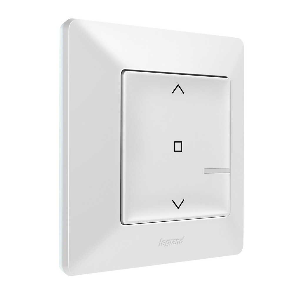 Розумний безпровідний вимикач жалюзі Valena Life with Netatmo білий ( 752191 )