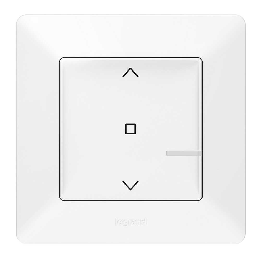 Розумний безпровідний вимикач жалюзі Valena Life with Netatmo білий ( 752191 )