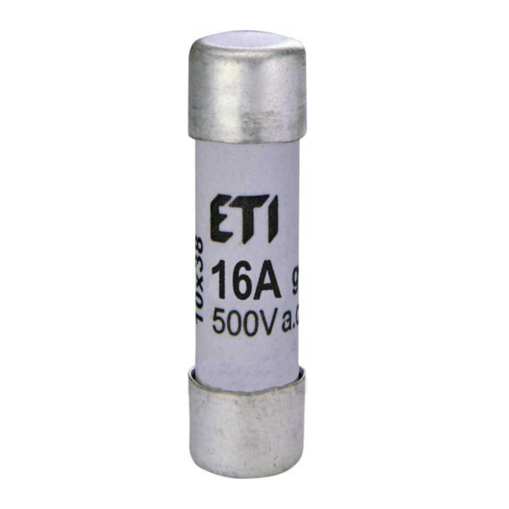 Предохранитель плавкий ETI CH 10х38 gG 16А 1000B 30kA ( 2625081 ) Предохранитель плавкий ETI CH 10х38 gG 16А 1000B 30kA ( 2625081 )