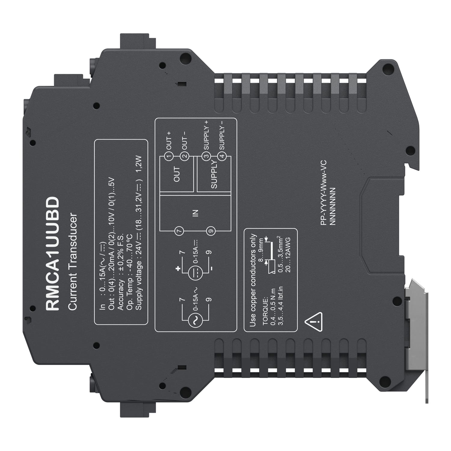 Перетворювач струму Schneider Harmony Analog 0…15A 0(2)…10 V 0(4)…20мА універсальний ( RMCA1UUBD ) Перетворювач струму Schneider Harmony Analog 0…15A 0(2)…10 V 0(4)…20мА універсальний ( RMCA1UUBD )