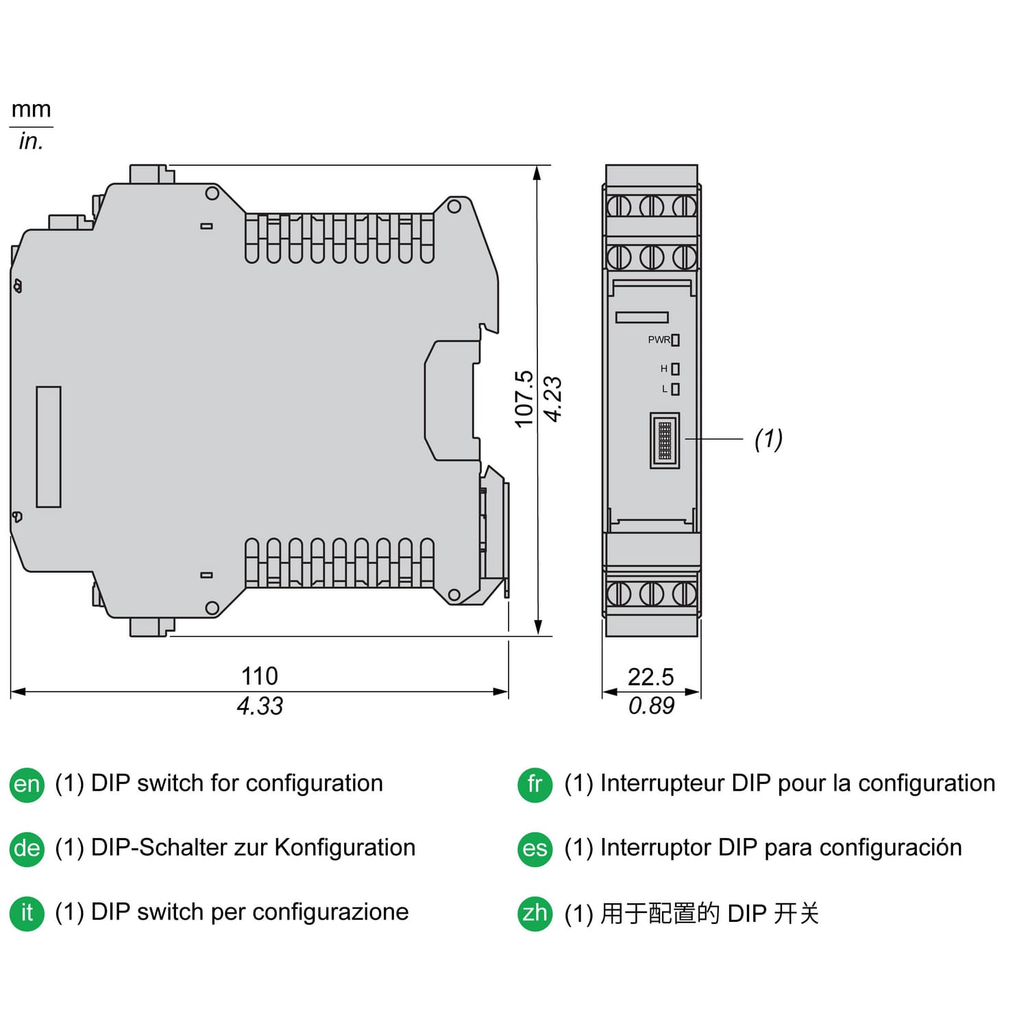 Перетворювач струму Schneider Harmony Analog 0…15A 0(2)…10 V 0(4)…20мА універсальний ( RMCA1UUBD ) Перетворювач струму Schneider Harmony Analog 0…15A 0(2)…10 V 0(4)…20мА універсальний ( RMCA1UUBD )