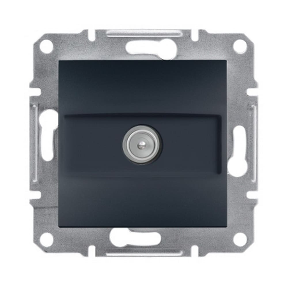 Розетка Schneider Asfora антрацит телевизионная (ТВ) 8dB проходная ( EPH3200371 ) Розетка Schneider Asfora антрацит телевизионная (ТВ) 8dB проходная ( EPH3200371 )