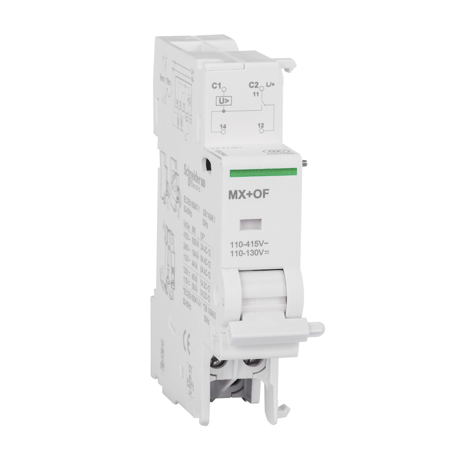 Розчіплювач ACTI9 MX+OF 220-415 VAC / 110-130 VDC Schneider ( A9N26946 )