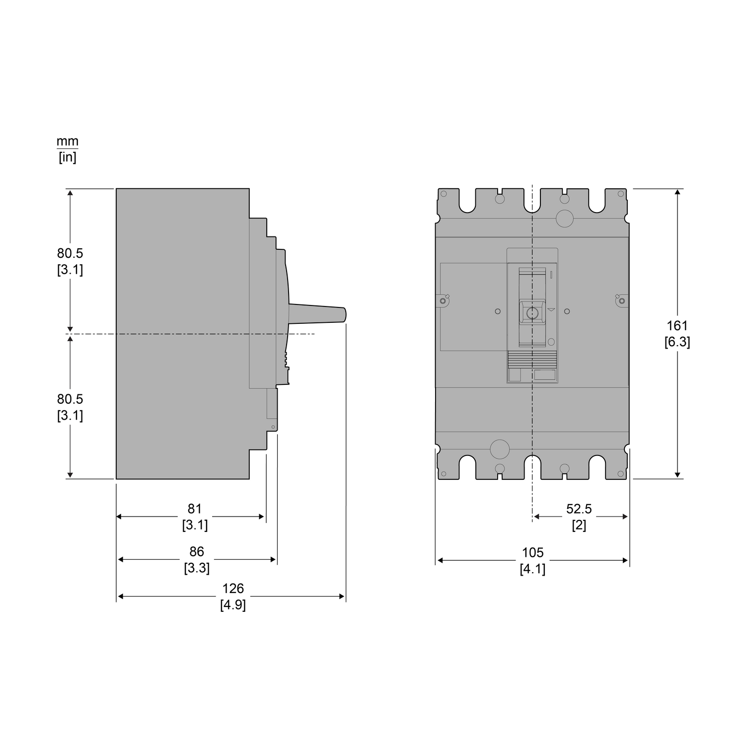 Автоматичний вимикач Schneider EASYPACT CVS100B TM100D 3P3D ( LV510307 )