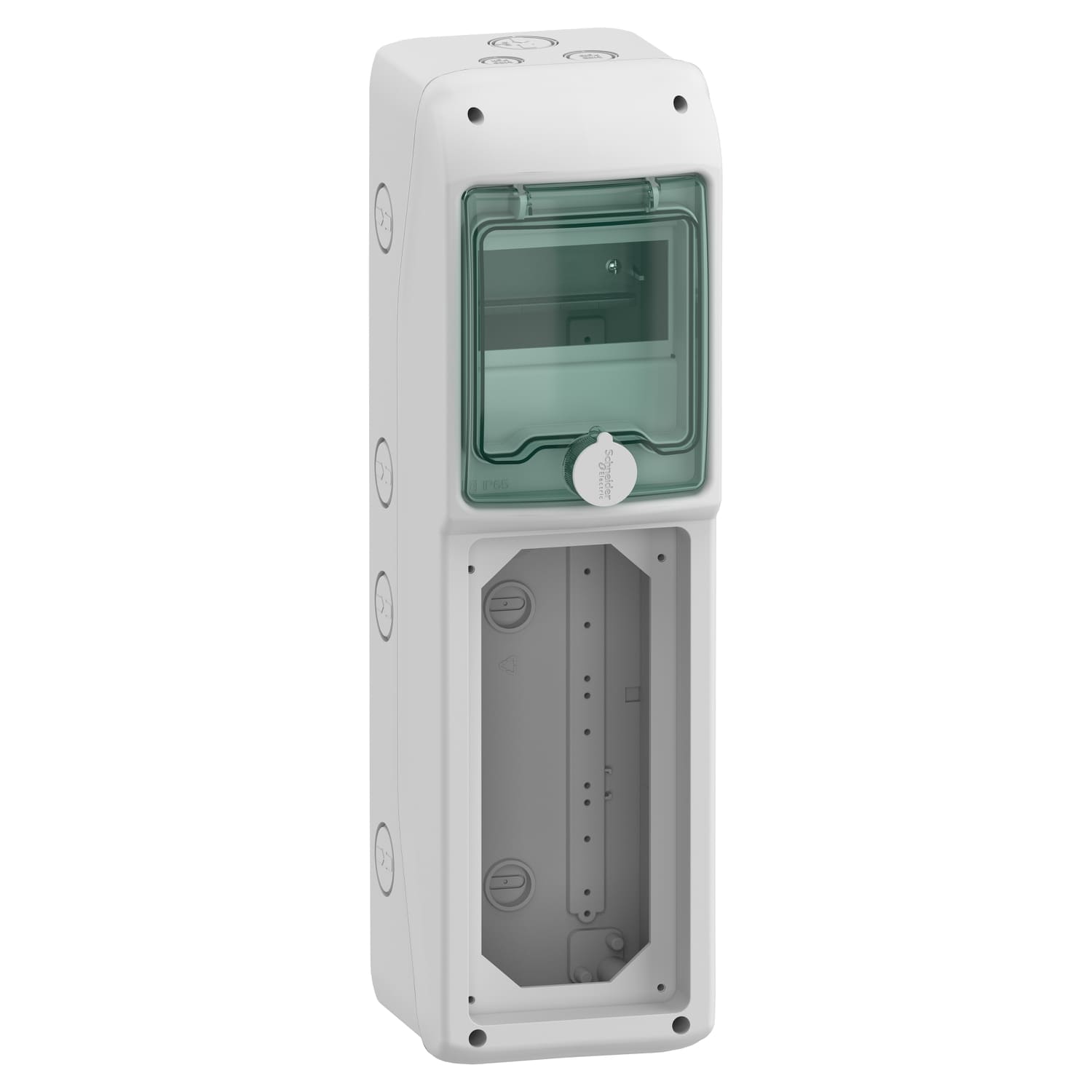 Бокс пластиковий Schneider Mureva для розетки на 5 модулів + 1 отворів для розеток IP65 ( 13185 )