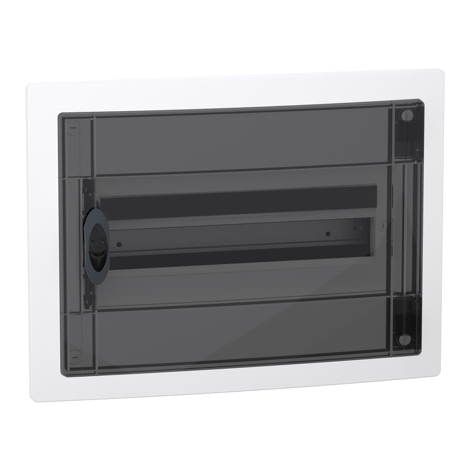 Бокс пластиковый Schneider PrismaSeT XS на 18 модулей врезной дымчатые двери IP40 ( LVSXP118 )