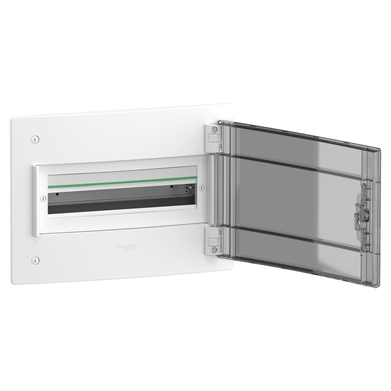 Бокс пластиковый Schneider PrismaSeT XS на 18 модулей врезной дымчатые двери IP40 ( LVSXP118 )
