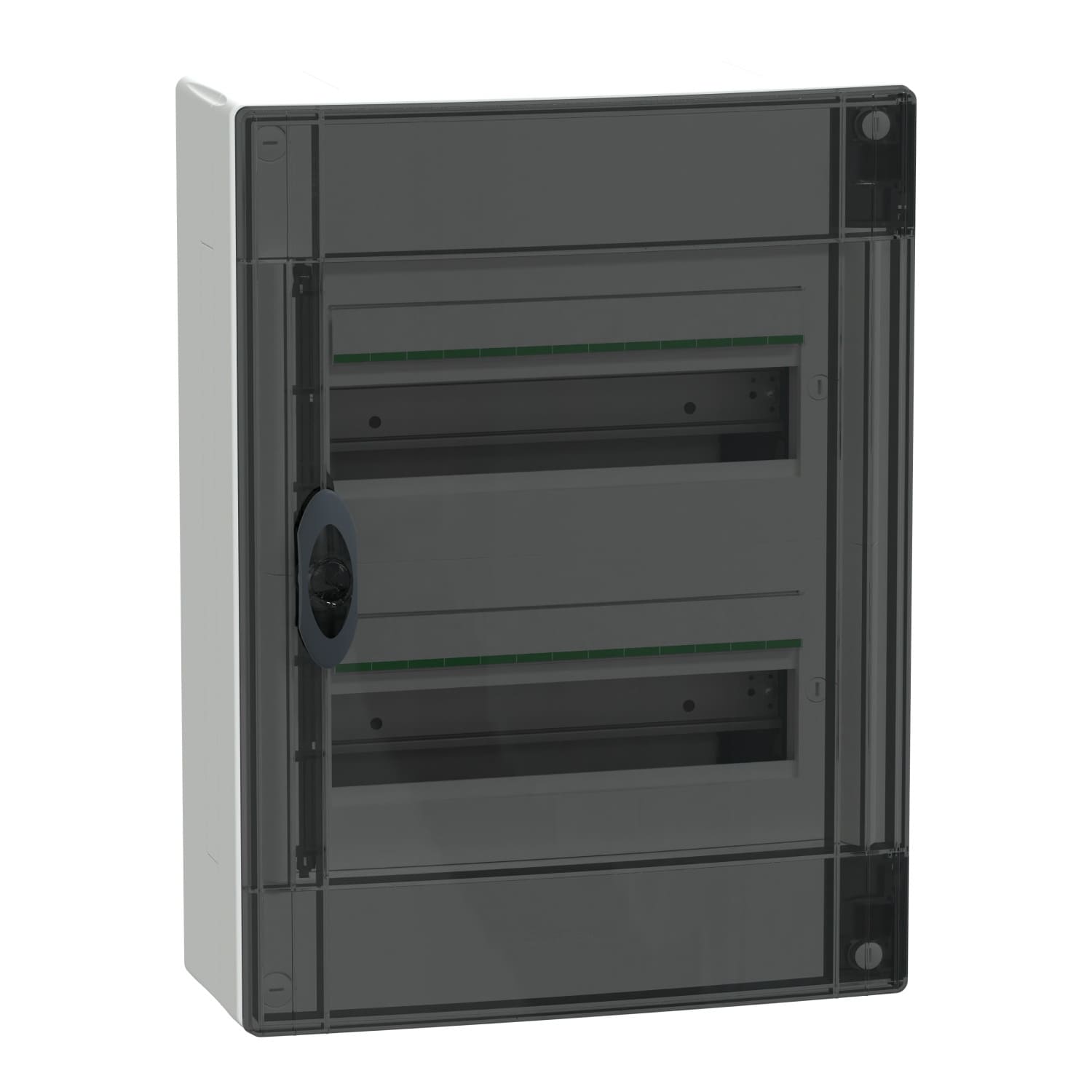 Бокс пластиковий Schneider PrismaSeT XS на 2x13 модулів накладний димчасті двері IP40 ( LVSXR213 )