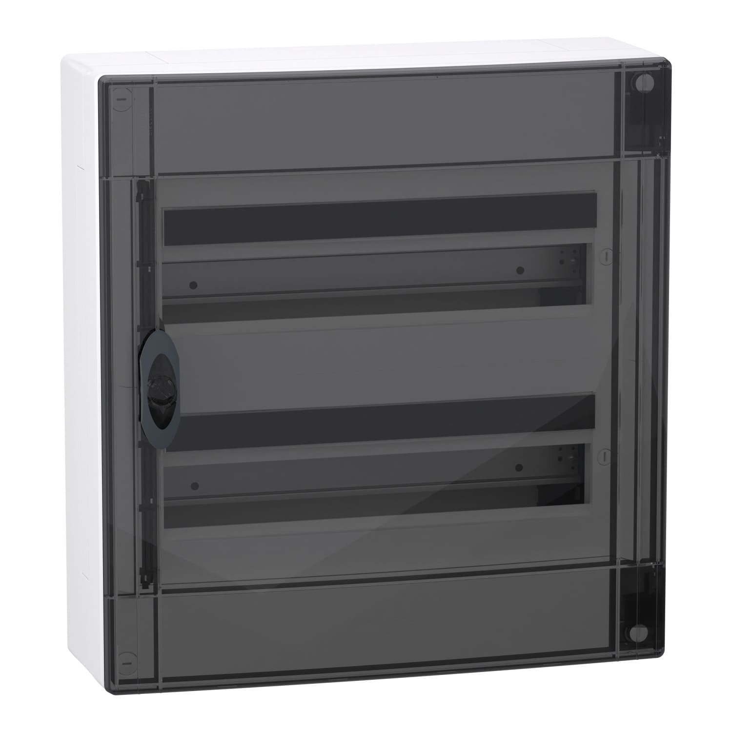 Бокс пластиковий Schneider PrismaSeT XS на 2x18 модулів накладний димчасті двері IP40 ( LVSXR218 )