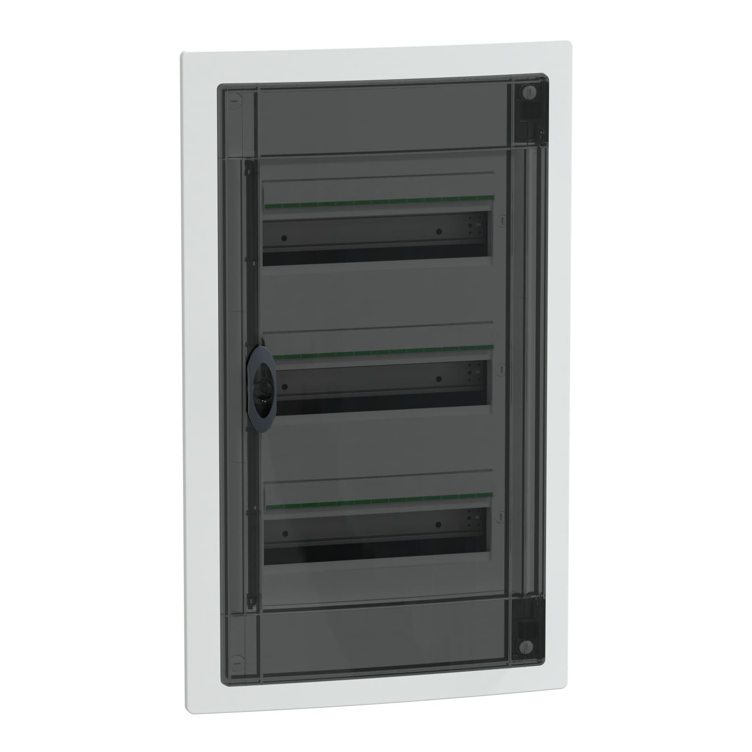 Бокс пластиковый Schneider PrismaSeT XS на 3x13 модулей врезной дымчатые двери IP40 ( LVSXP313 )